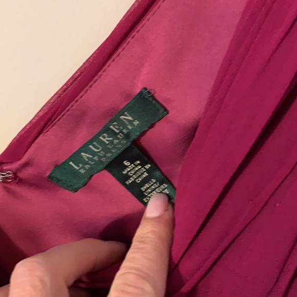 Ralph Lauren Chiffon Dress - Picture 2 of 5